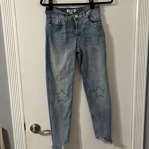 H&M Coachella Festival Cropped Jeans 6